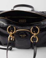Prada Dangle Medium Leather Top-Handle Bag - Image 3